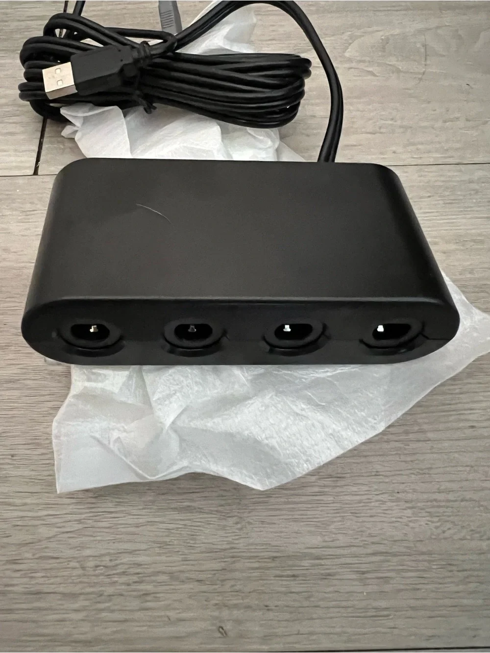Nintendo GameCube Controller Adapter for Switch/Wii U & PC New open Box